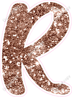 CU 23.5" Individuals - Rose Gold Sparkle R