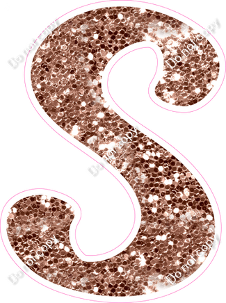 CU 23.5" Individuals - Rose Gold Sparkle S