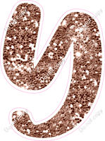 CU 23.5" Individuals - Rose Gold Sparkle Y