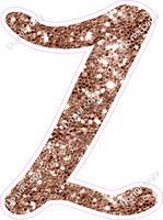 CU 23.5" Individuals - Rose Gold Sparkle Z
