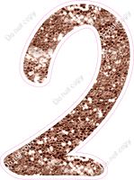 CU 23.5" Individuals - Rose Gold Sparkle 2