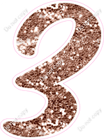 CU 23.5" Individuals - Rose Gold Sparkle 3