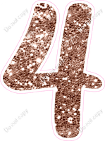 CU 23.5" Individuals - Rose Gold Sparkle 4