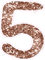 CU 23.5" Individuals - Rose Gold Sparkle 5