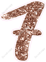 CU 23.5" Individuals - Rose Gold Sparkle 7