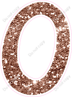 CU 23.5" Individuals - Rose Gold Sparkle