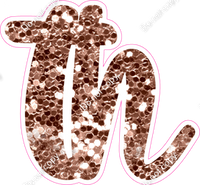 CU 23.5" Individuals - Rose Gold Sparkle TH