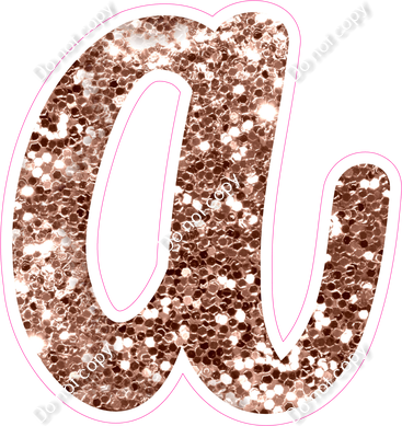 CU 23.5" Individuals - Rose Gold Sparkle a