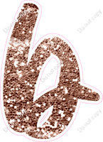 CU 23.5" Individuals - Rose Gold Sparkle b