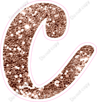 CU 23.5" Individuals - Rose Gold Sparkle c