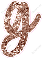 CU 23.5" Individuals - Rose Gold Sparkle g