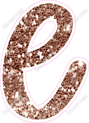 CU 23.5" Individuals - Rose Gold Sparkle l