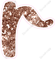 CU 23.5" Individuals - Rose Gold Sparkle r