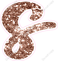 CU 23.5" Individuals - Rose Gold Sparkle s