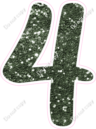 CU 23.5" Individuals - Sage Sparkle 4