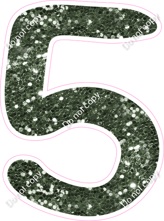 CU 23.5" Individuals - Sage Sparkle 5