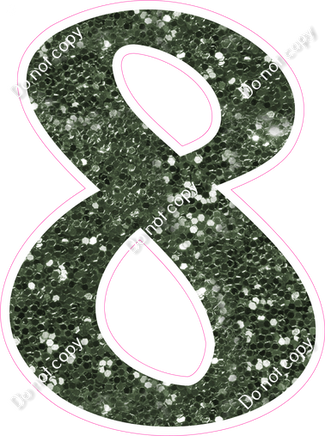 CU 23.5" Individuals - Sage Sparkle 8