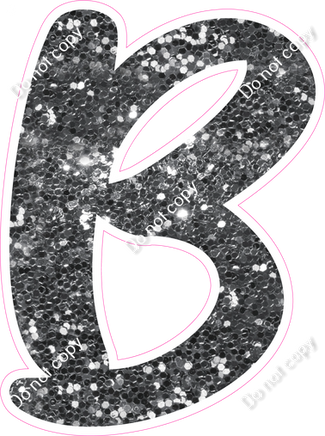 CU 23.5" Individuals - Silver Sparkle B