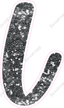 CU 23.5" Individuals - Silver Sparkle L