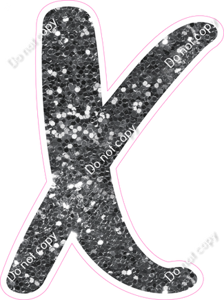 CU 23.5" Individuals - Silver Sparkle X