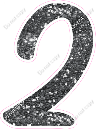 CU 23.5" Individuals - Silver Sparkle 2