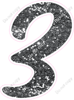 CU 23.5" Individuals - Silver Sparkle 3