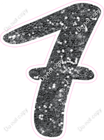 CU 23.5" Individuals - Silver Sparkle 7