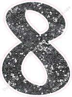 CU 23.5" Individuals - Silver Sparkle 8