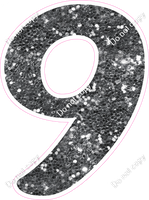 CU 23.5" Individuals - Silver Sparkle 9