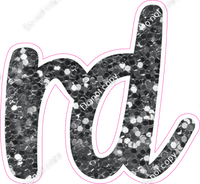 CU 23.5" Individuals - Silver Sparkle RD