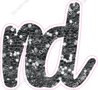 CU 23.5" Individuals - Silver Sparkle ND