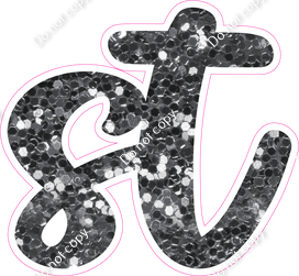 CU 23.5" Individuals - Silver Sparkle ST