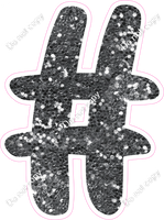 CU 23.5" Individuals - Silver Sparkle #