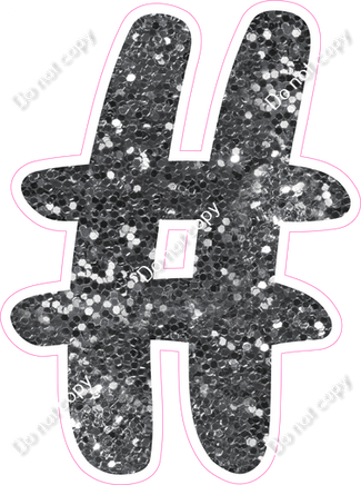 CU 23.5" Individuals - Silver Sparkle #