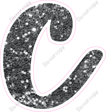 CU 23.5" Individuals - Silver Sparkle c