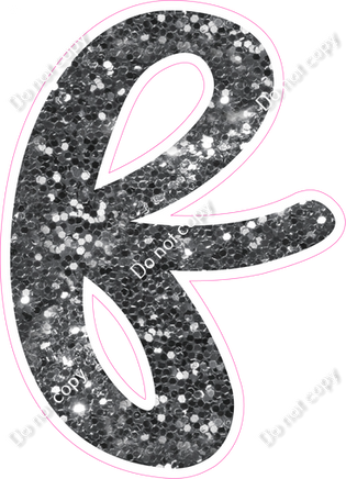 CU 23.5" Individuals - Silver Sparkle f