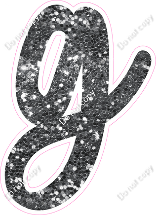 CU 23.5" Individuals - Silver Sparkle g