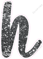 CU 23.5" Individuals - Silver Sparkle h