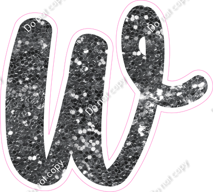 CU 23.5" Individuals - Silver Sparkle w