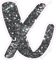 CU 23.5" Individuals - Silver Sparkle x