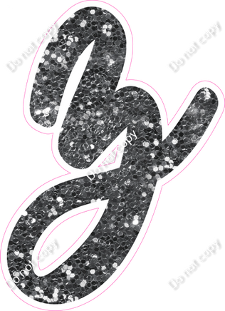 CU 23.5" Individuals - Silver Sparkle z