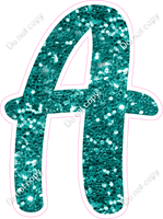 CU 23.5" Individuals - Teal Sparkle A