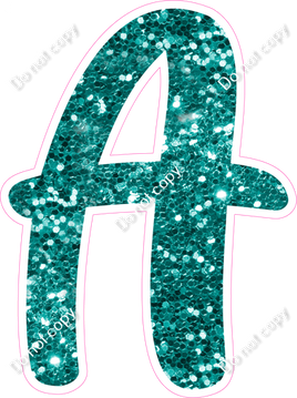 CU 23.5" Individuals - Teal Sparkle A