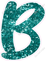 CU 23.5" Individuals - Teal Sparkle B