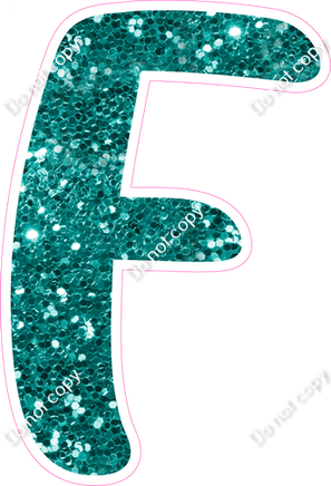 CU 23.5" Individuals - Teal Sparkle F