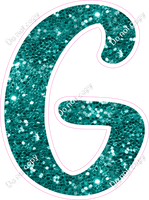 CU 23.5" Individuals - Teal Sparkle G