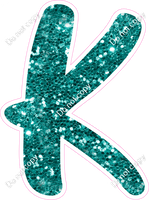 CU 23.5" Individuals - Teal Sparkle K