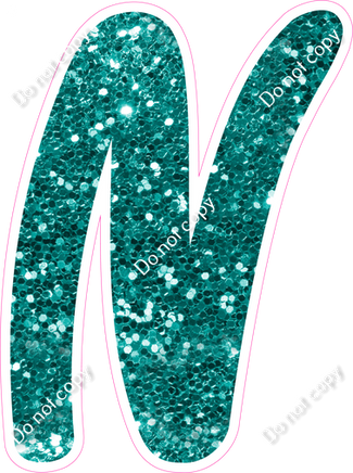 CU 23.5" Individuals - Teal Sparkle N