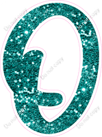 CU 23.5" Individuals - Teal Sparkle O