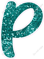 CU 23.5" Individuals - Teal Sparkle P